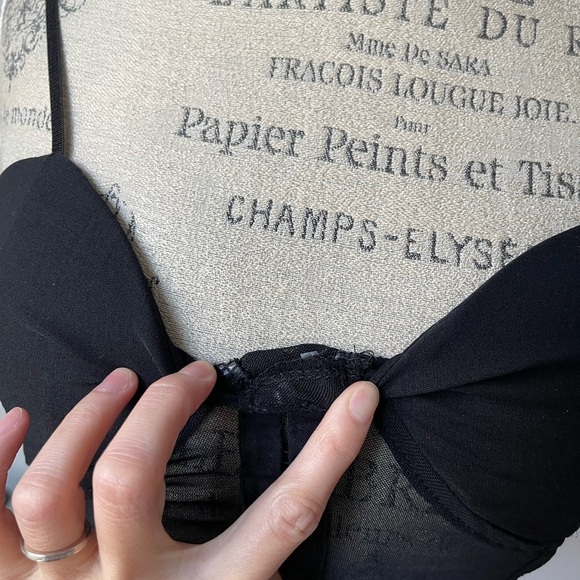 Cute mesh black corset bodysuit
Size: S - Picture 8 of 10